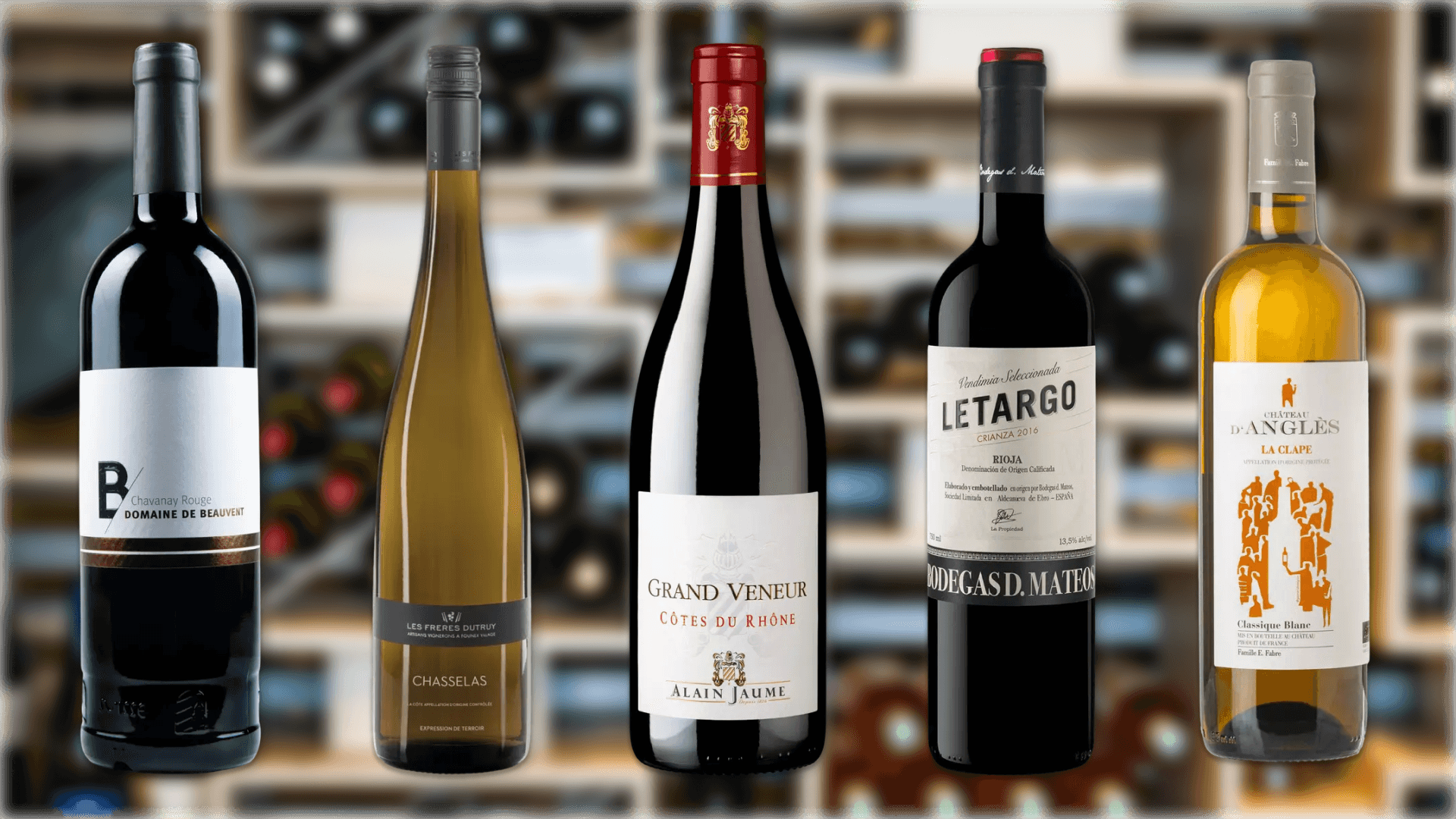 5 vins à moins de CHF 15 à avoir absolument dans ta cave