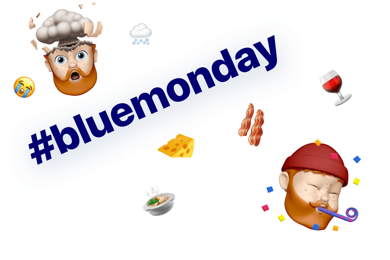 Blue Monday : 2 accords mets-vins faciles et rapides anti-déprime !