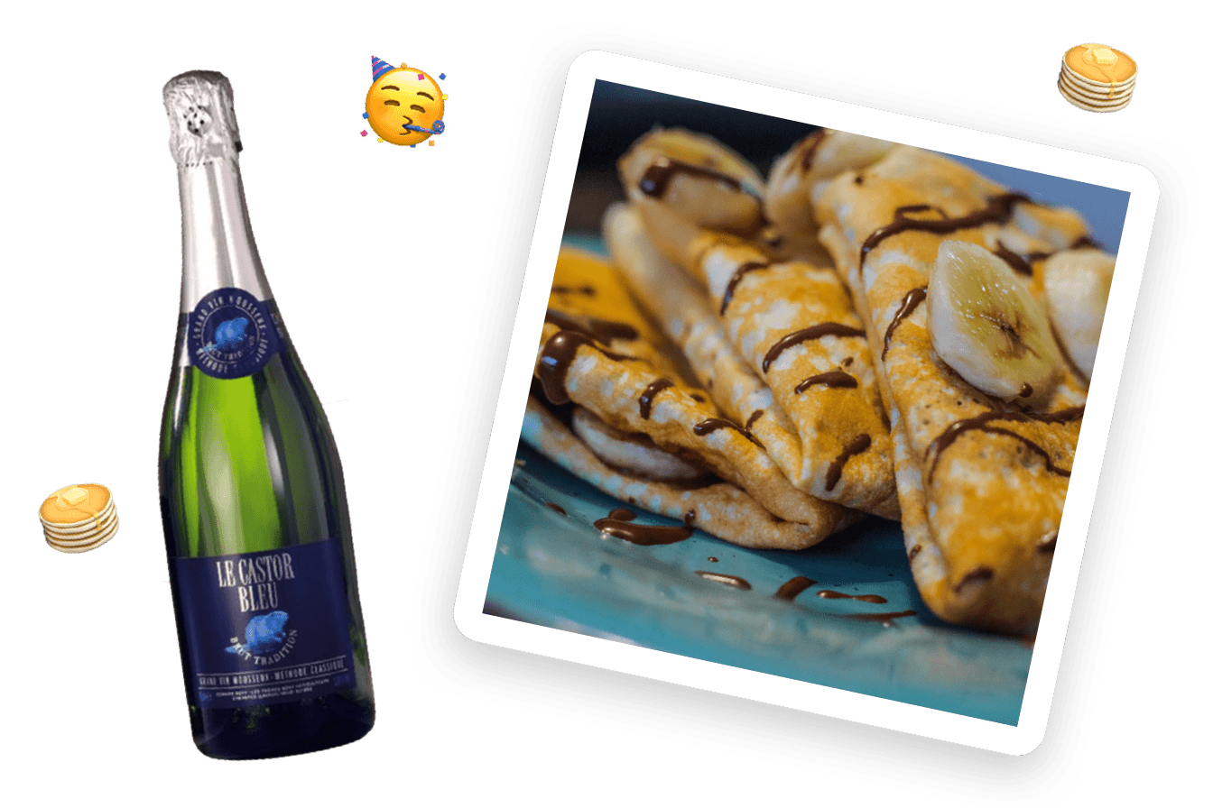 Chandeleur : Quel vin boire avec ses crêpes?